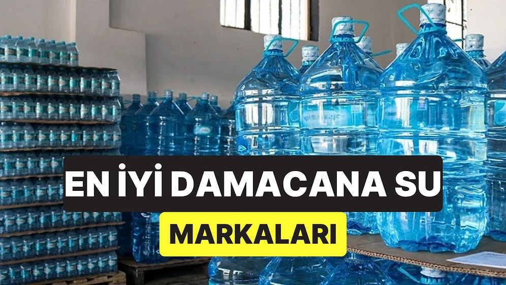 En İyi Damacana Su Markaları