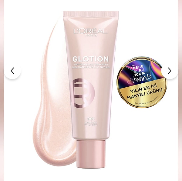 L'Oréal Paris Glotion doğal ışıltı veren renkli nemlendirici sepette 1.200 TL'ye 200 TL kupon avantajıyla!