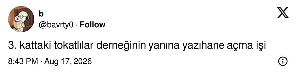Tabelası bile hazır