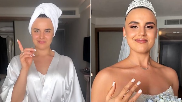 Düğün öncesi çekilen değişim videosu bu kez beğenilmedi.
