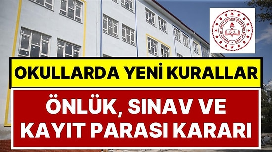 MEB 81 İle Genelge Gönderdi, Okullarda Yeni Dönem Başlıyor: Önlük, Kayıt Parası ve Cep Telefonu Kararı