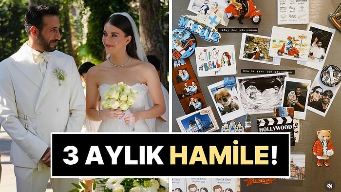 Yalı Çapkını Setinde Tanışıp Evlenen Beril Pozam ve Ersin Arıcı'dan Bebek Müjdesi!