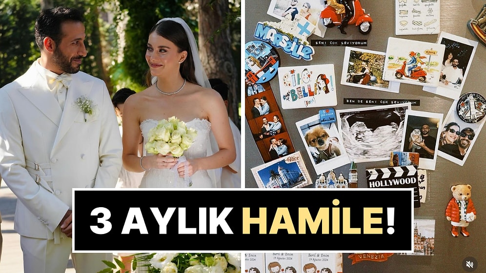 Yalı Çapkını Setinde Tanışıp Evlenen Beril Pozam ve Ersin Arıcı'dan Bebek Müjdesi!