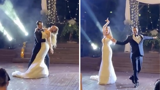 Hilmi Cem İntepe and Pırıl Atasev's First Wedding Dance Sparks Social Media Buzz