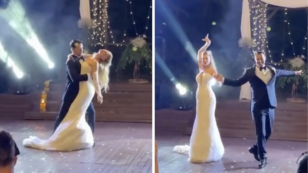 Hilmi Cem İntepe and Pırıl Atasev's First Wedding Dance Sparks Social Media Buzz