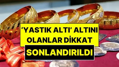 Merkez Bankası'ndan 'Yastık Altı' Altın Kararı