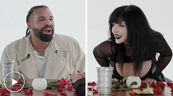 Drake 20 kadın arasından Pinkchyu'yu seçti, bir de isteği üzerine milyonların karşısında havladı!