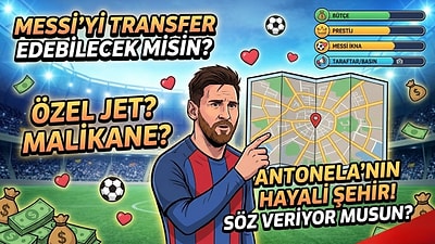 Futbolcuların Bile Oynarken Zorlanacağı Oyun: Messi’yi Takımına Alabilir Misin?