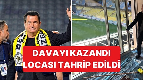 Aziz Yıldırım ve Acun Ilıcalı Arasındaki Loca Davasını Kazanan Ilıcalı'nın Locası Tahrip Edildi