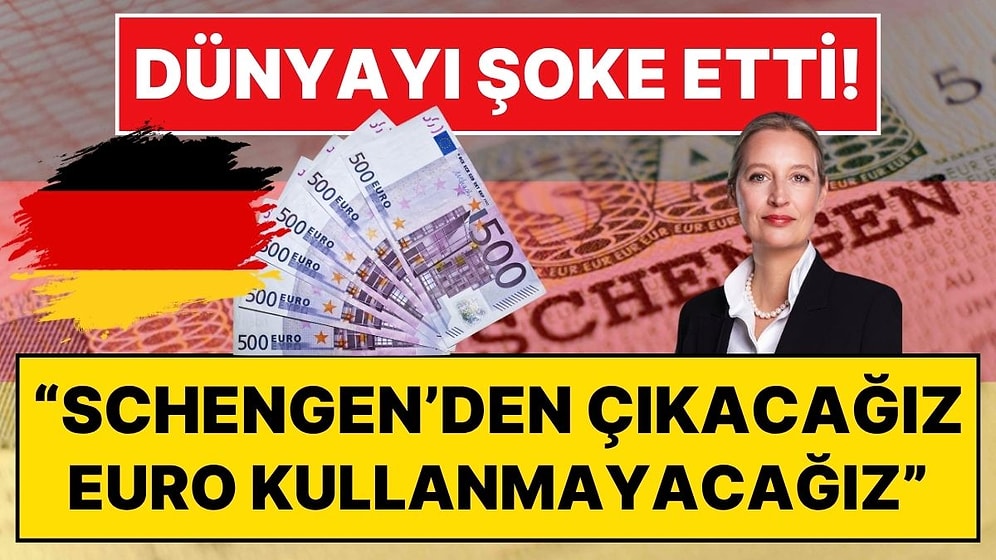 Sürpriz Açıklama Tüm Dünyayı Şaşkına Çevirdi: Almanya Schengen’den Çıkabilir, Euro Kullanmayı Bırakabilir!