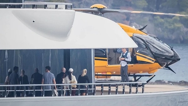 Billionaires Secretly Meet on $200M Superyacht