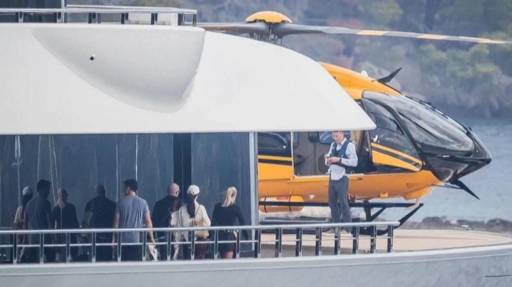 Billionaires Secretly Meet on $200M Superyacht