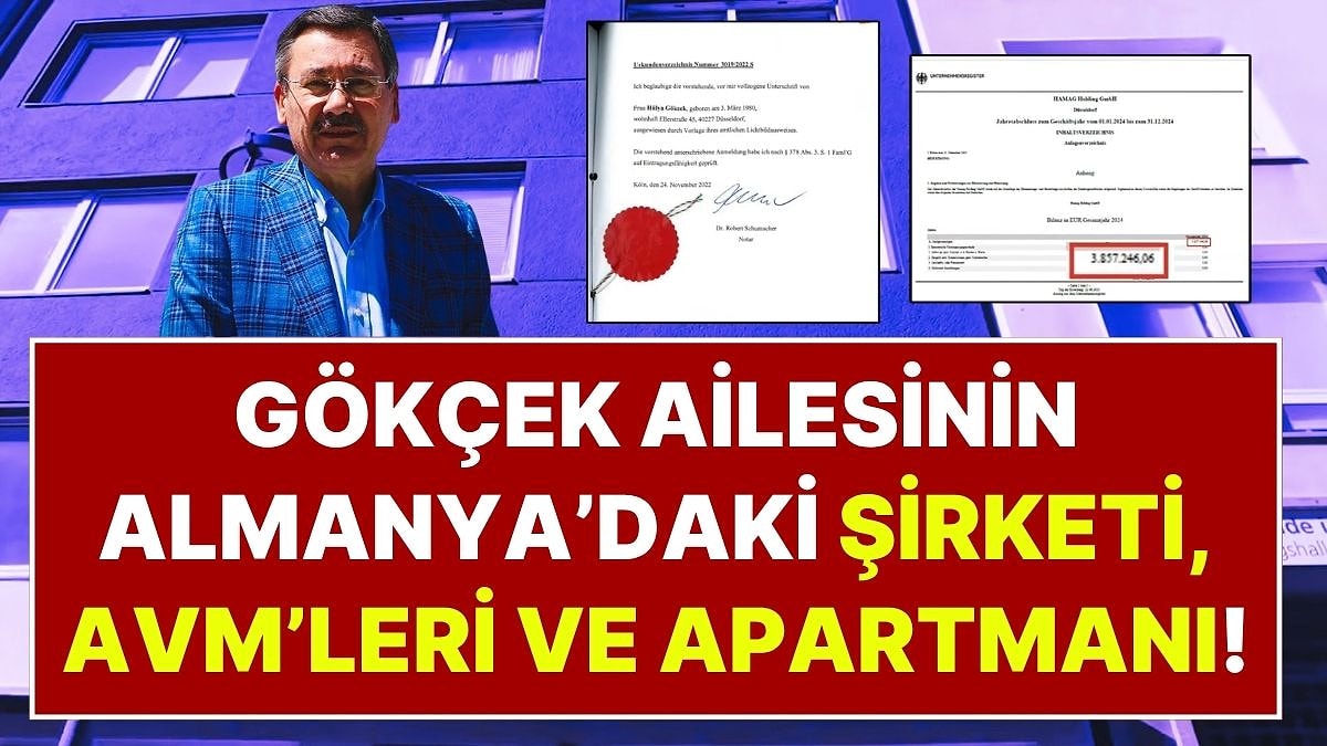 Murat Ağırel Açıkladı, Melih Gökçek Cevap Verdi: Gökçek Ailesinin Almanya'daki Şirketi, Apartmanı ve AVM'si!