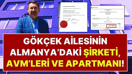 Murat Ağırel Belgeleriyle Açıkladı: Melih Gökçek ve Ailesinin Almanya'daki Şirketi, Apartmanı ve AVM'si!