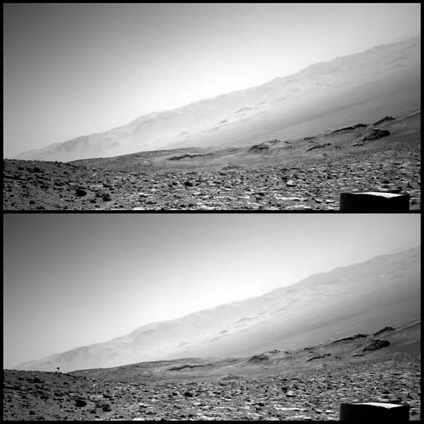 Uzaydan hızla gelip Curiosity'nin navigasyon kamerasındaki hassas sensörlere çarpan bu parçacıklar, fotoğraflarda anlık bozulmalara yol açabiliyor.