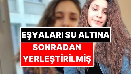 Gülistan Doku'nun Eşyaları Su Altına Sonradan Yerleştirilmiş