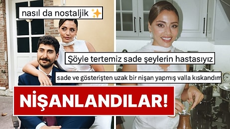 Sıla Türkoğlu ve Ata Ayyıldız’ın Evde Gerçekleşen Sade Nişanından Kareler İçleri Isıttı!