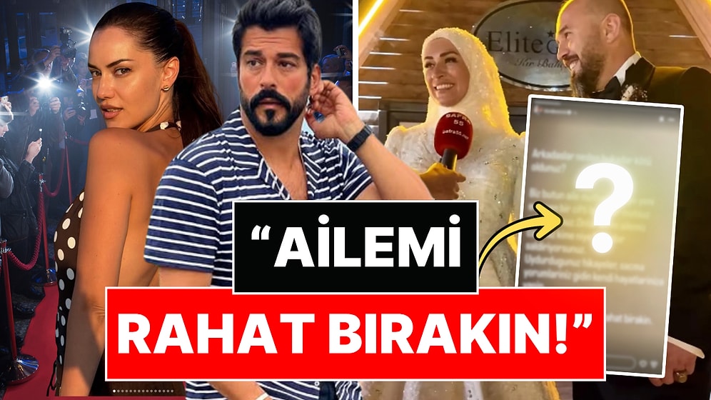 Kız Kardeşinin Düğününe Katılmayan Burak Özçivit'ten Eleştirilere Sert Çıkış!