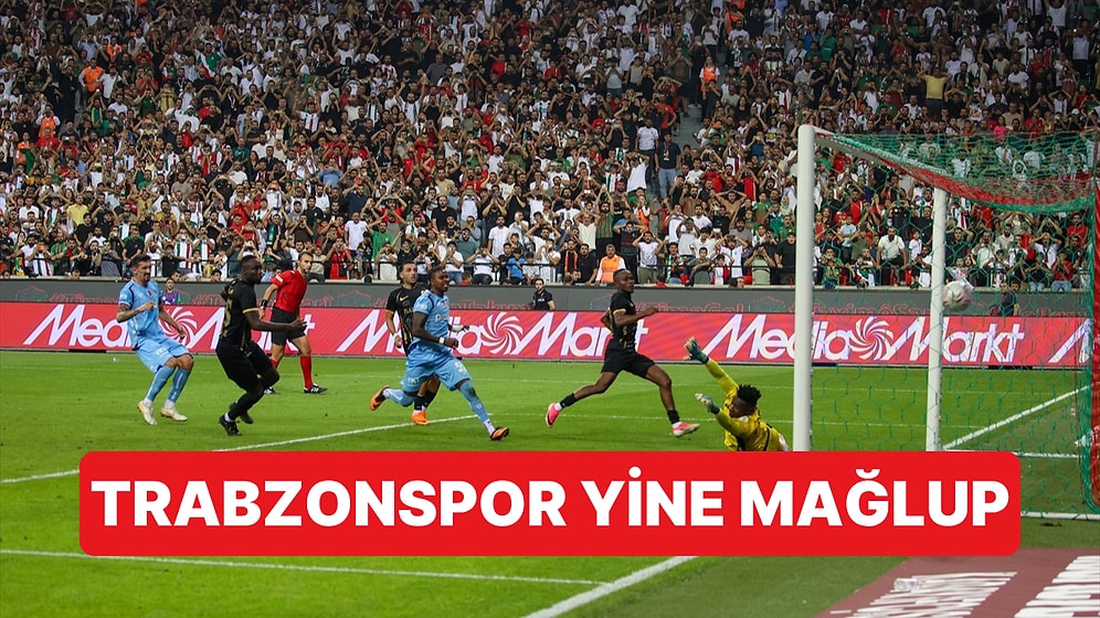 Trabzonspor Bu Kez Deplasmanda Amed Sportif'e 2-1 Mağlup Oldu