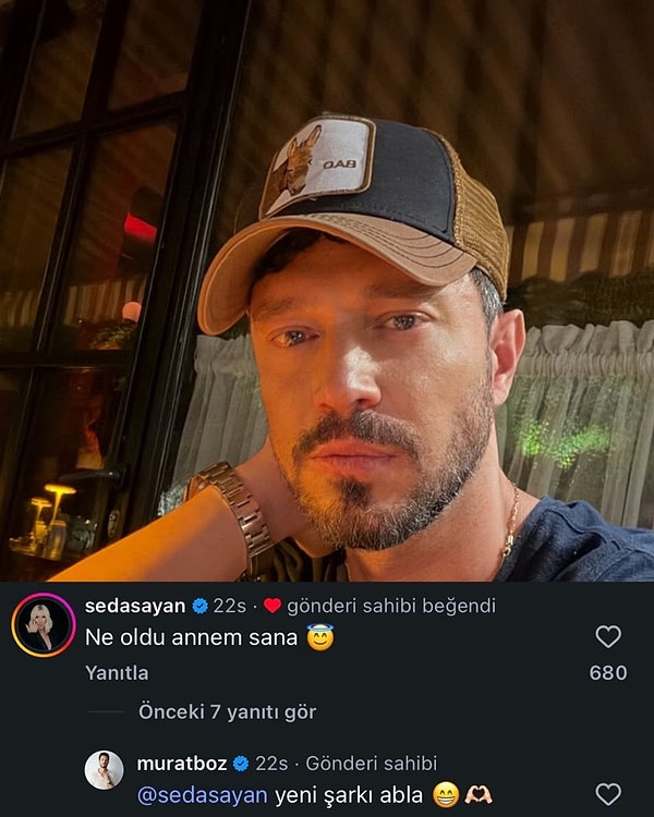 Murat Boz’un sosyal medya hesabından yaptığı sitem dolu paylaşım, Seda Sayan’ı harekete geçirdi.