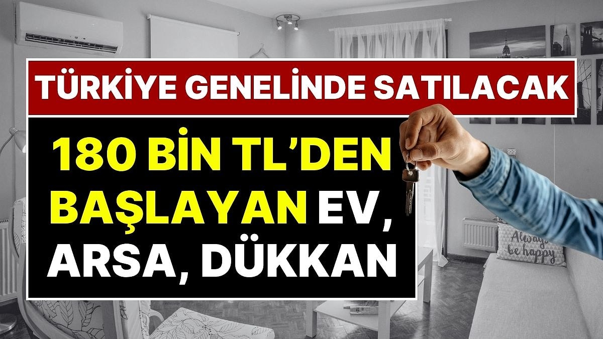 SGK, Ev Arsa ve Dükkan Satışına Başladı: Fiyatları 180 Bin TL’den Başlıyor