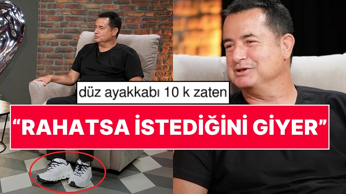 Acun Ilıcalı'nın 17.999 TL Olan Ayakkabıları Tartışma Yarattı: "Ucuz Diye mi Tartışma Konusu Oldu?"