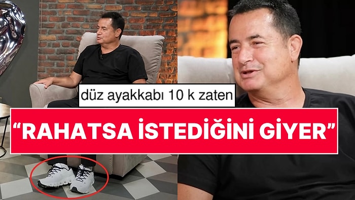 Acun Ilıcalı'nın 17.999 TL Olan Ayakkabıları Tartışma Yarattı: "Ucuz Diye mi Tartışma Konusu Oldu?"