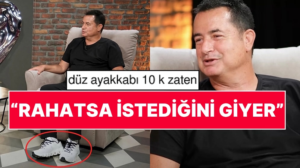Acun Ilıcalı'nın 17.999 TL Olan Ayakkabıları Tartışma Yarattı: "Ucuz Diye mi Tartışma Konusu Oldu?"