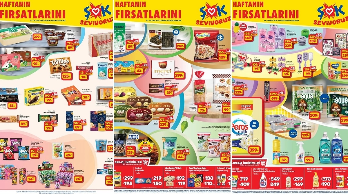 2 Eylül 2026 ŞOK Aktüel Ürünler Kataloğu