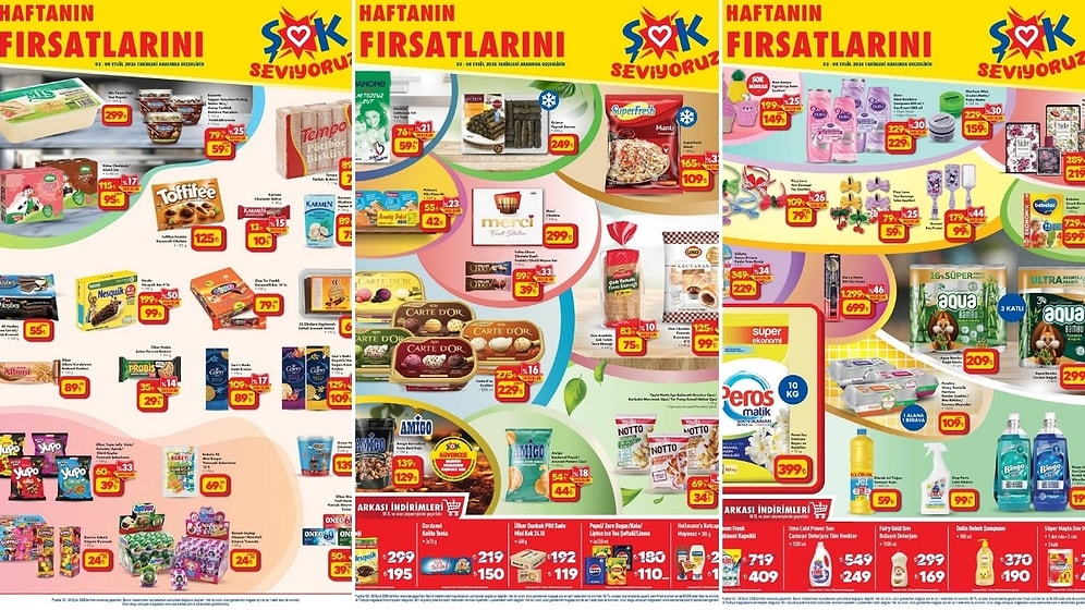 2 Eylül 2026 ŞOK Aktüel Ürünler Kataloğu