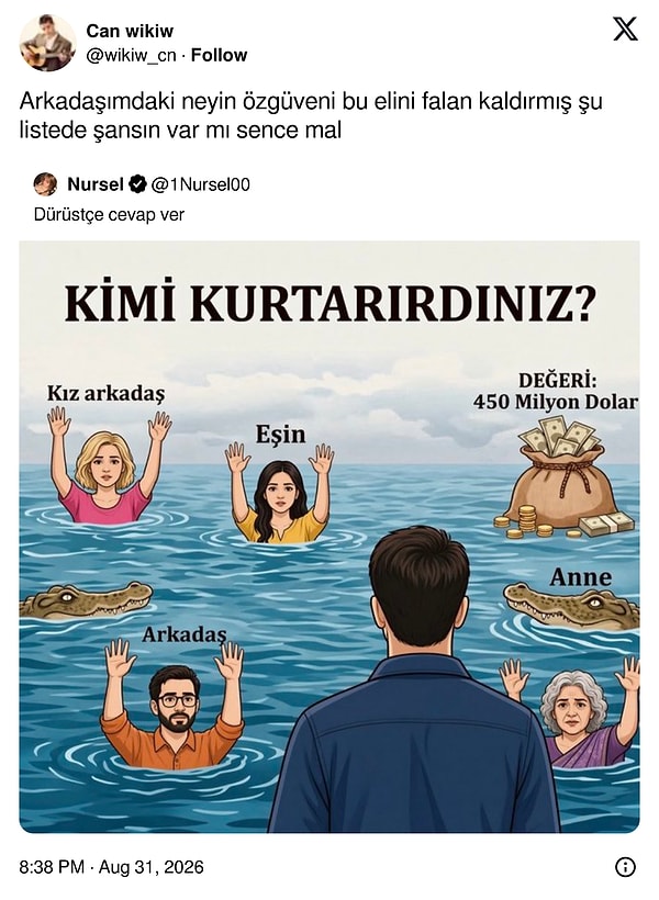 Sen kim oluyorsun?