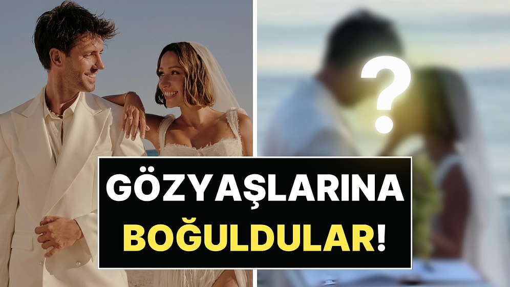 Zeynep Bastık ve Serkay Tütüncü Çeşme'de Evlendi: İlk Görüntüler Geldi!