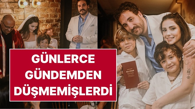 Boşanma Aşamasındaki Yasak Aşk İddiaları Gündem Olmuştu: Deniz Bağdaş, Aksel Gürel ile Evlendi