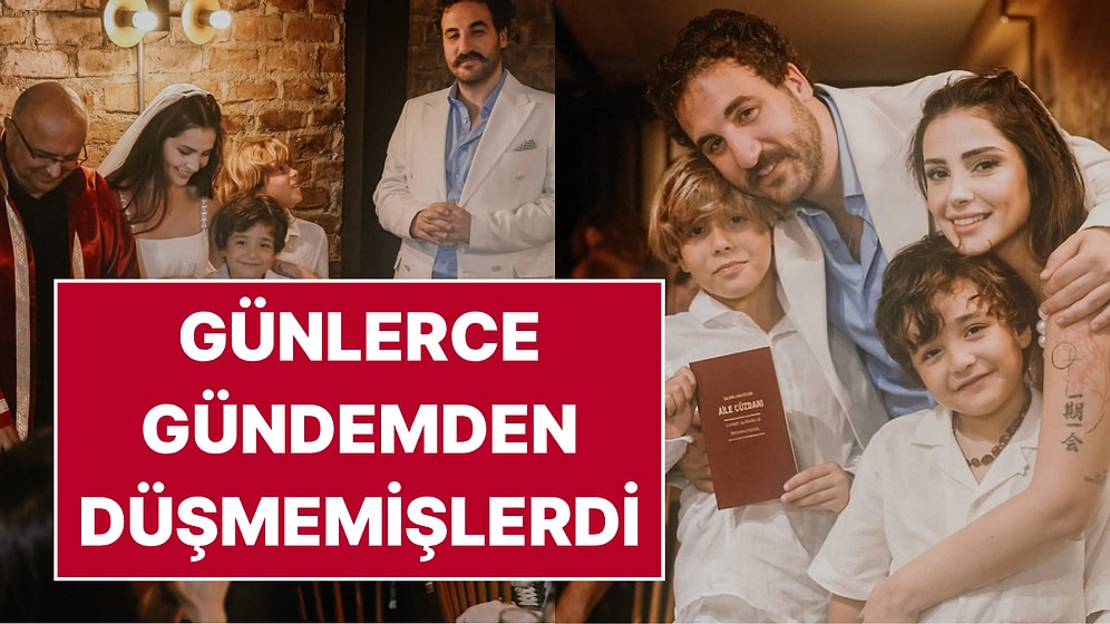 Boşanma Aşamasındaki Yasak Aşk İddiaları Gündem Olmuştu: Deniz Bağdaş, Aksel Gürel ile Evlendi