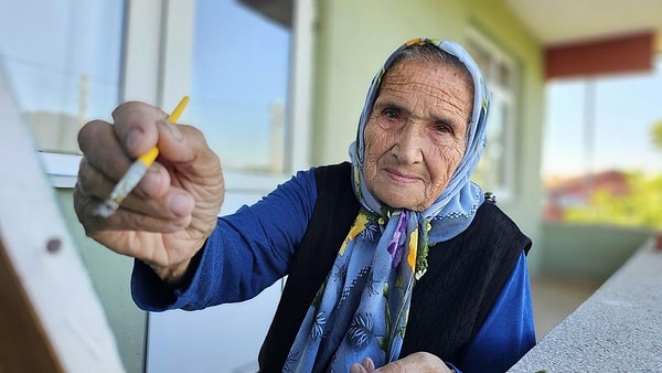 Bir Resim Satın Almak İstedi: Ressam Oldu