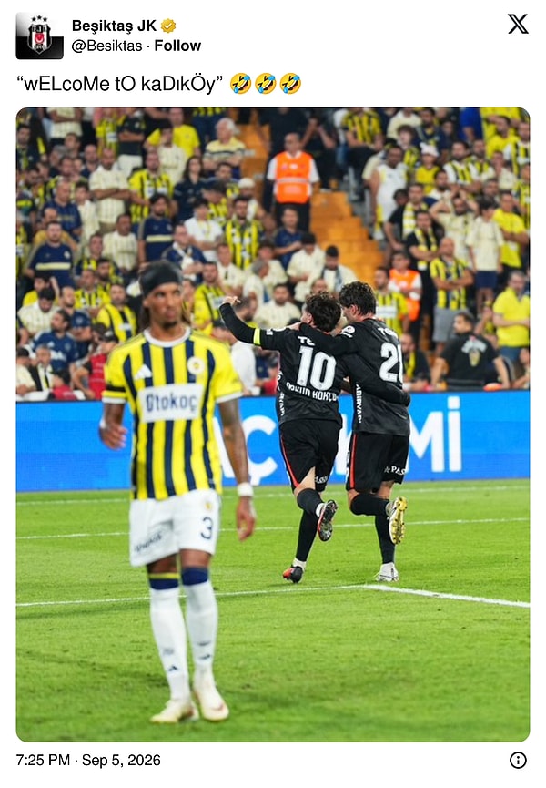 Daha sonra hedefte Archie Brown vardı.