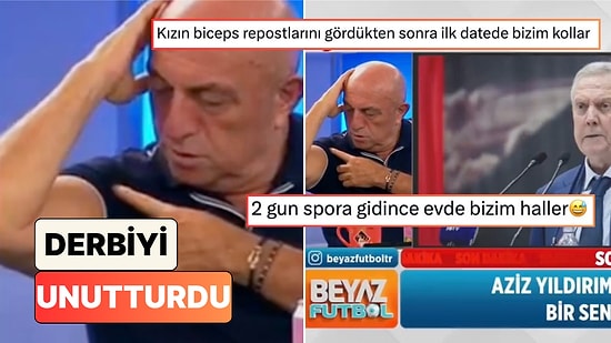 Canlı Yayında Sinan Engin'in Bicepslerinin Seğirdiği Anlar Goygoycuların Diline Düştü