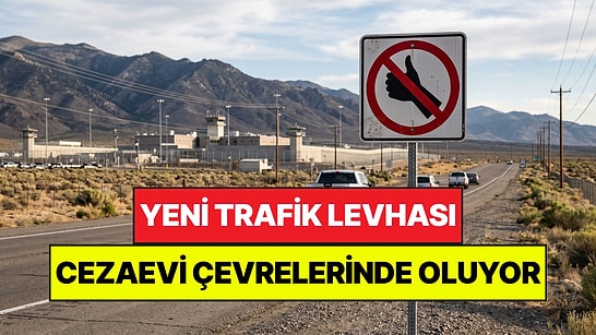 Yeni Trafik Levhası Yaygınlaşmaya Başlandı: Özellikle Cezaevi Çevrelerinde Oluyor
