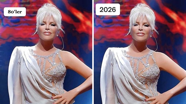 Bunun en güzel esprilerinden biri de sosyal medyada Ajda Pekkan üzerinden yapıldı. 80'ler ve 2026 diye ikiye ayrılan fotoğrafta değişen tek şey... Yıl oldu!