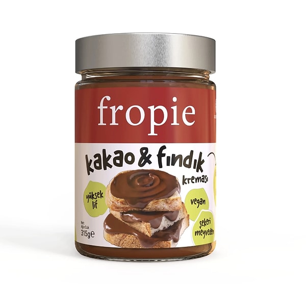 Fropie katkısız kakaolu fındık kreması %30 indirimle 630,00 TL yerine net 440,00 TL!