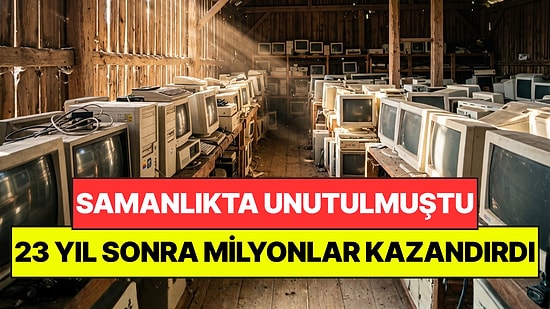 23 Yıl Önce Samanlıkta Unuttuğu 2 Bin Adet Bilgisayar Milyonlar Kazandırdı