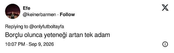 Yorumlarda öne çıkan tespit: Borç, insanın yeteneklerini keşfettiriyor.