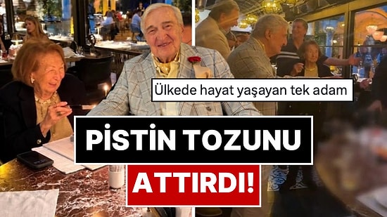 95 Yaşındaki Rahmi Koç, 98 Yaşındaki Ablasının Doğum Gününde Piste Çıktı!