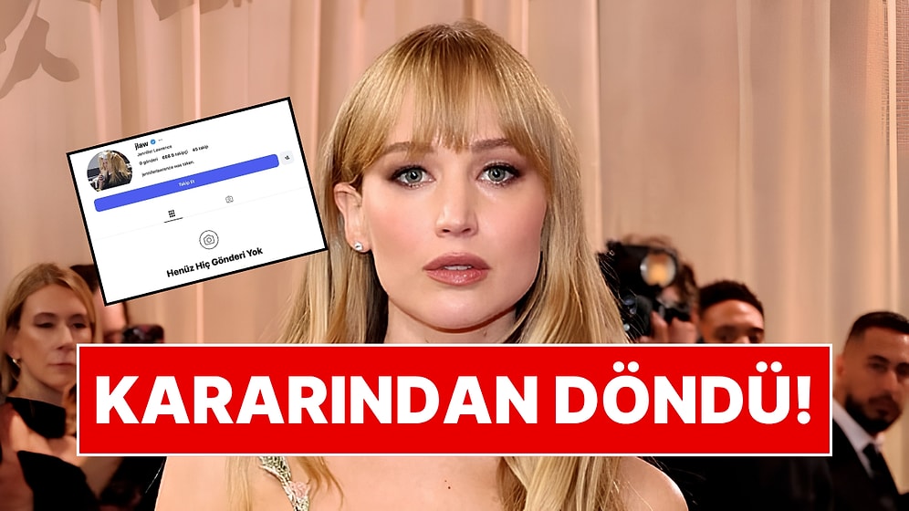 Jennifer Lawrence'tan Çarpıcı Instagram Kararı: Hesabını Açtı, Takipçi Sayısı Saatler İçinde Yüz Binleri Aştı!