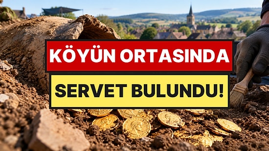 Köyün Ortasında 1600 Yıllık Dev Hazine Buldular: Değeri Tam 308.600 Euro!