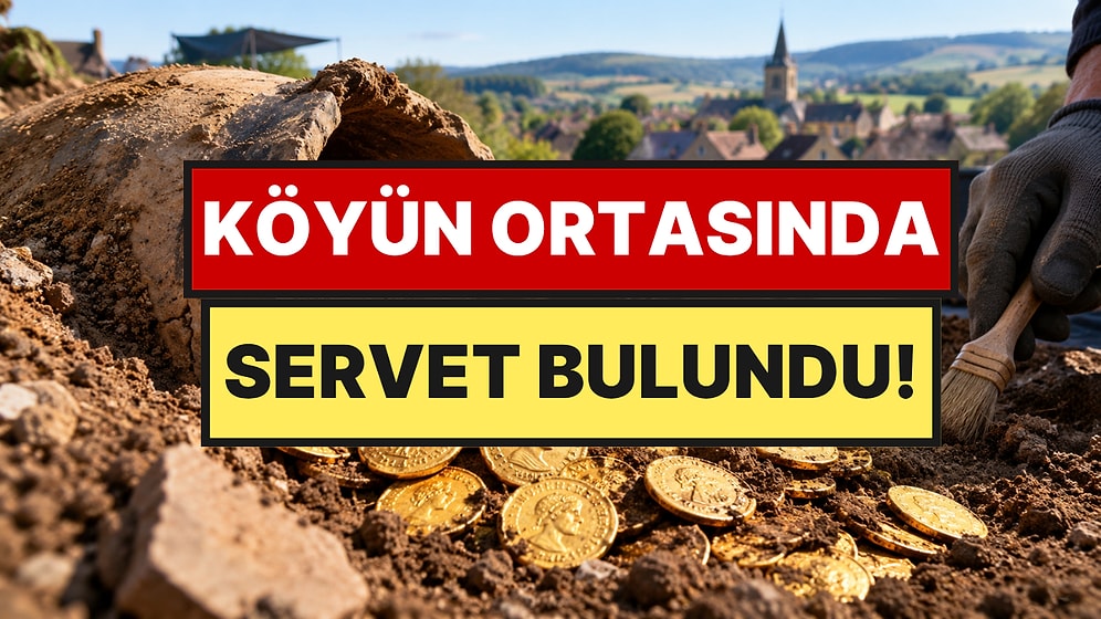 Köyün Ortasında 1600 Yıllık Dev Hazine Buldular: Değeri Tam 308.600 Euro!
