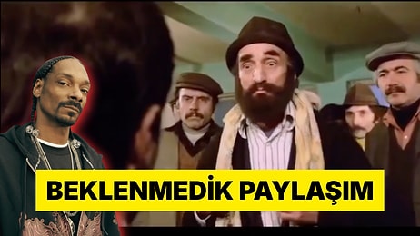 Dünyaca Ünlü Rapçi Snoop Dogg Instagram Hesabından Kemal Sunal'ın "Üç Kağıtçı" Filmini Paylaştı