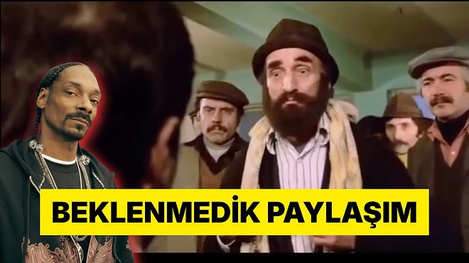 Dünyaca Ünlü Rapçi Snoop Dogg Instagram Hesabından Kemal Sunal'ın "Üç Kağıtçı" Filmini Paylaştı