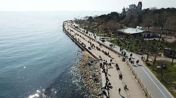 The most beautiful beach in Istanbul has been determined.