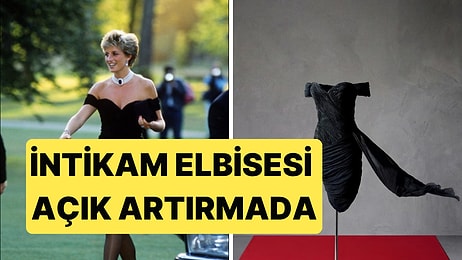 Diana'nın İkonik İntikam Elbisesi Satışa Çıkıyor: Sotheby's 220 Bin Sterlin Bekliyor